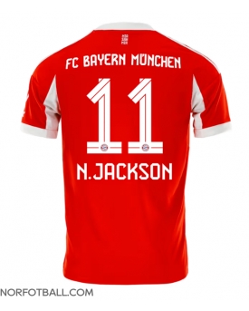 Billige Fotballdrakt Bayern Munich Nicolas Jackson #11 Replika Hjemmedrakt 2025-26 Kortermet Billige Fotballdrakt Bayern Munich Nicolas Jackson #11 Replika Hjemmedrakt 2025-26 Kortermet